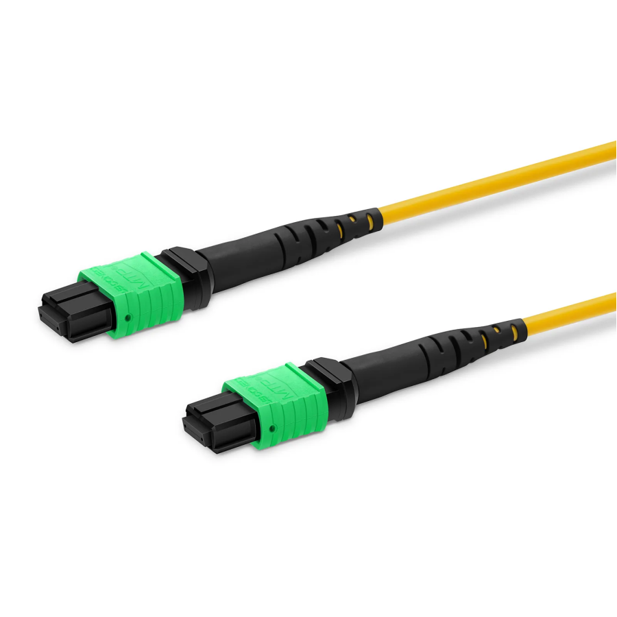 MPO Jumper Cable with 0.35dB Low IL for 800G QSFP-DD Transceivers and G.657.A1 Bend Insensitive Fiber