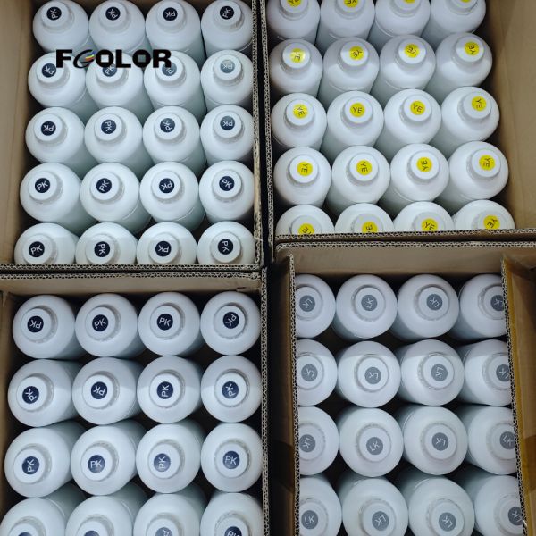 FCOLOR Dye Ink 1000ml Bottle for Designjet 5000 5800 HP 5500  Printer 6 Colors Water Based Refill Factory Direct