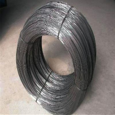 Resistência elétrica de trilhos de aço inoxidável do PVC 1x19 do preto da corda de fio