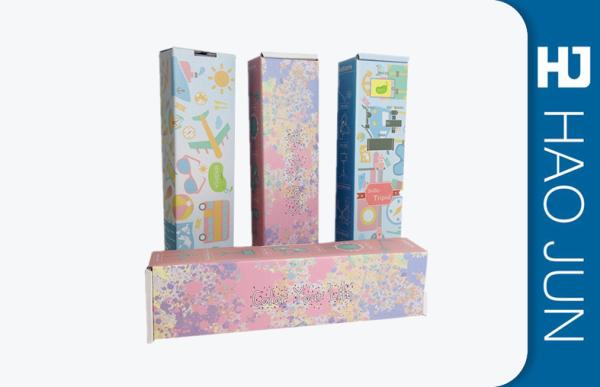 Custom Printed Corrugated Cardboard Boxes For Gift , Glossy Lamination