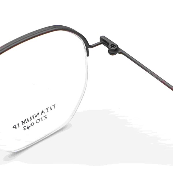 Quadros ópticos de revestimento IP Retro Beta titânio Quadro de óculos