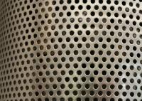 Sliver Galvanized Perforated Metal Mesh ISO9001 Approval 2mm Round Hole