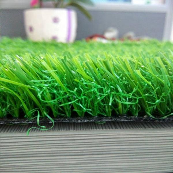 Evergreen Anti Uv Natural Garden Synthetic Turf For Your Shop Building Surroundings