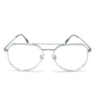 BD125T Cuadro de acetato de metal con templos de titanio