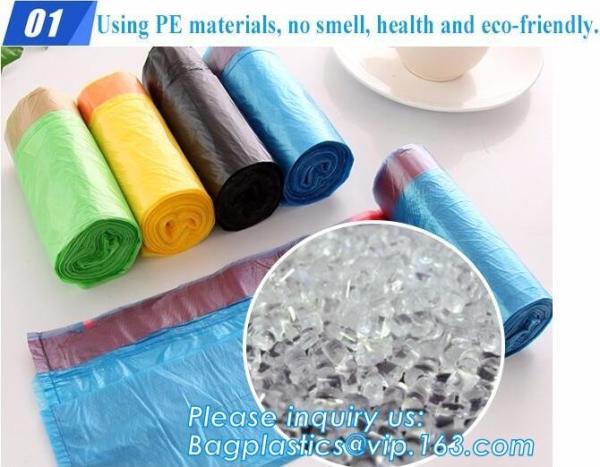 Sanitary Napkin Diposal Bags,Green, Natural, Biodegradable, Compostable Thick Bin Liners 70 L, Leak Proof Compostable Ba