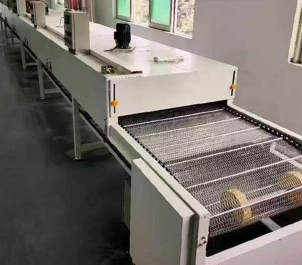 Túnel de secado personalizado para equipos de manipulación de materiales