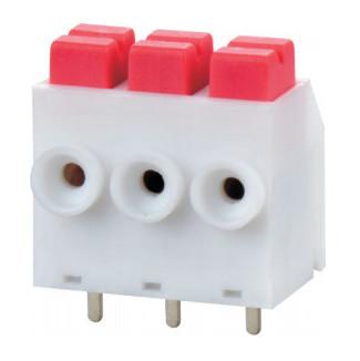 3P Spliceable Screwless Wire Connector With Customized Color Case and Pressing Button