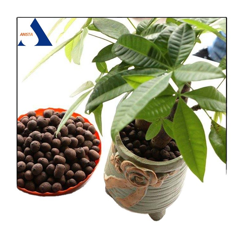 Lightweight LECA for Aquaponics Expanded Clay Balls for Hydroponics Bulk Density 250-450kg/M3