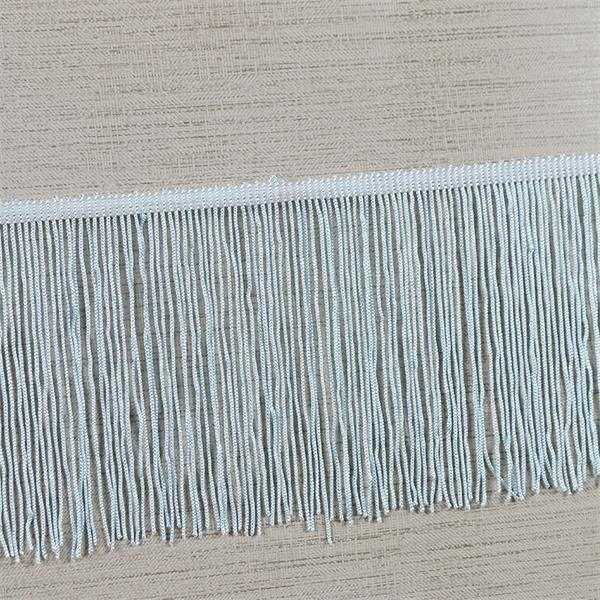 Fluorescent color custom design OEM rayon fringes trimming for garment clothes decoration
