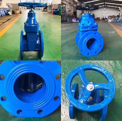Ductile Iron Soft Seat Gate Valve 8 Inch F4 German Standard