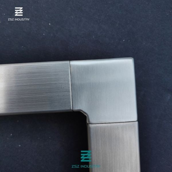 Elbow 90 Degree Handrail Connector 40x40mm Stainless Steel 304 Material
