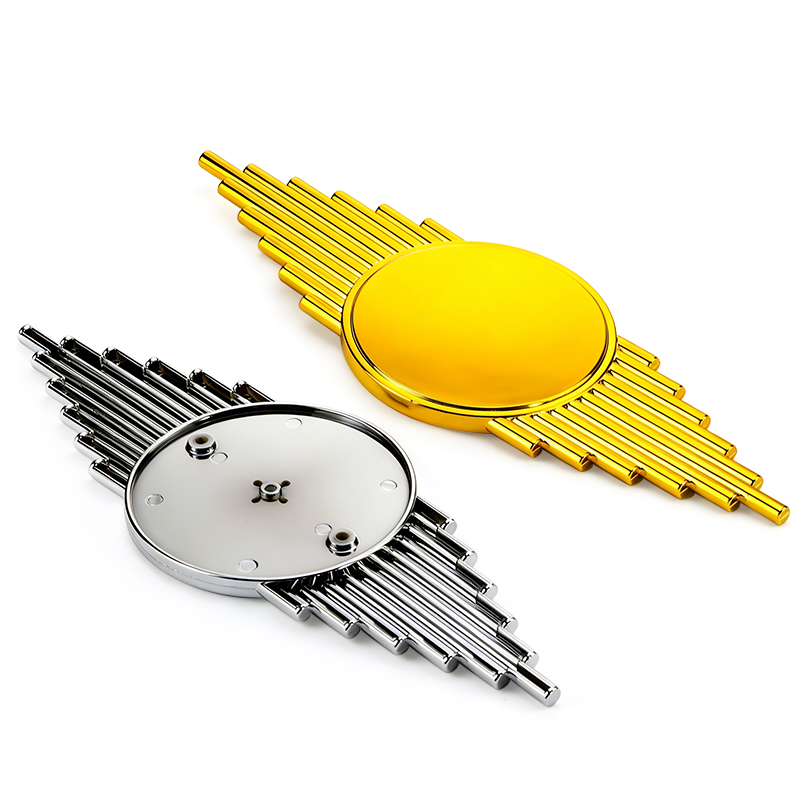 Wing-shaped Decorative Button Accessories for Sofas Round Gold-plated Furniture Decorative Buttons at the Center