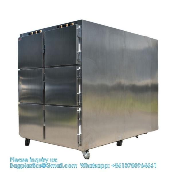 6 Rooms Dead Body Refrigerator Morgue Freezer Mortuary Equipment Morgue Coffin 6 Rooms Dead Body Freezer