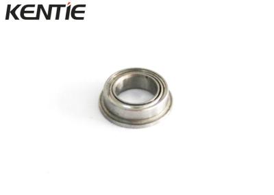 440 Stainless Steel Miniature Flanged Bearings , SMF63ZZ 4mm Flanged Roller Bearing
