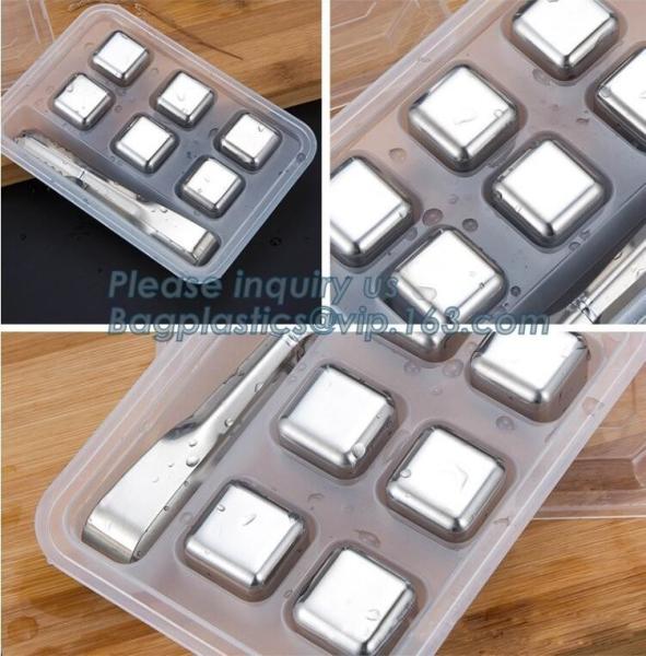 stainless steel whisky stones free sample reusable metal ice cubes, Stainless Steel Whiskey Chilling Rocks Ice Cube Whis