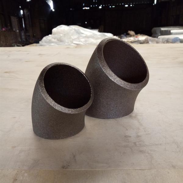 Sch 40 ASTM B16.9 Carbon Steel Elbow  A234 Degree 45 Seamless