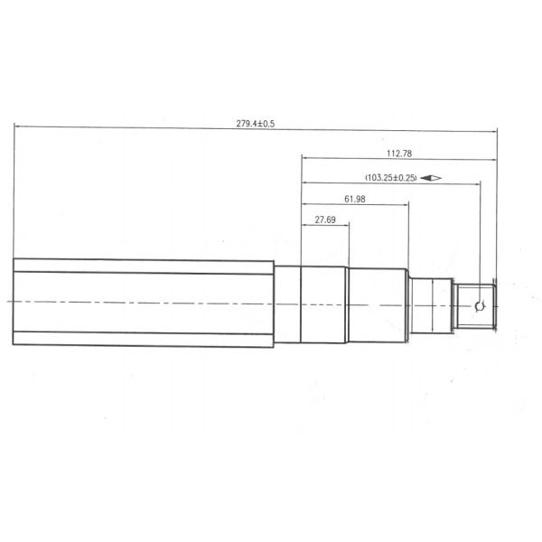 Tambours carrés de Stub Axle Suit Hubs Or Brake de caravane d'Axle Spindles