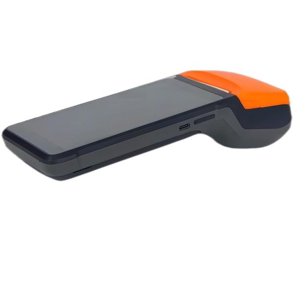 Android 8.1 Handheld POS Terminal with 4000 mAh Battery and Built-in Thermal Printer