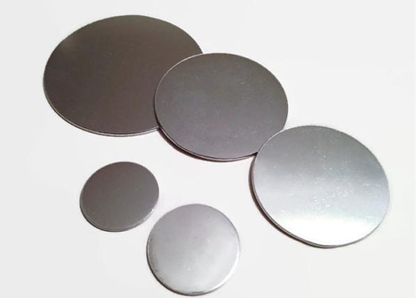 Flat 3000 Series Circular Aluminum Plate , Anti Rusting Blank Aluminum Discs 