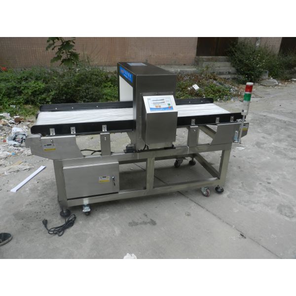 Stainless Steel Industrial Metal Detectors Modular Chain Conveyor