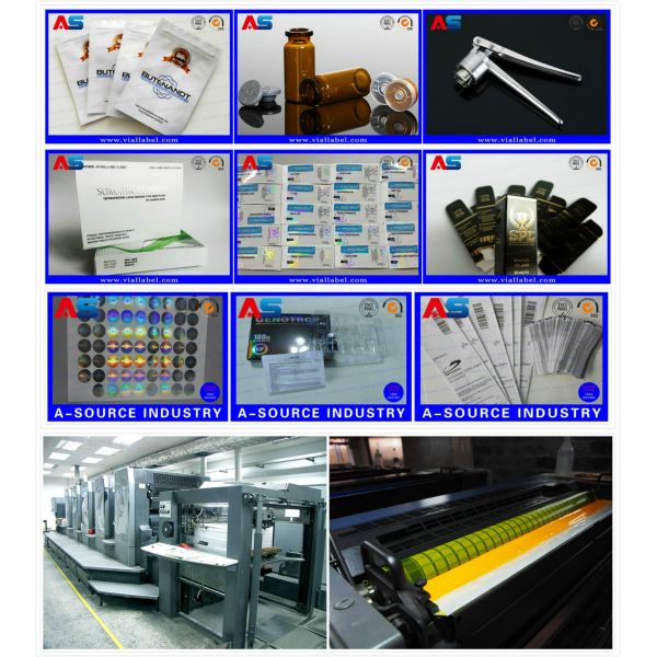 сусального золота коробки таблетки коробки фармацевтической упаковки 40*40*70мм печатание небольшого металлическое для вводимых стероидов