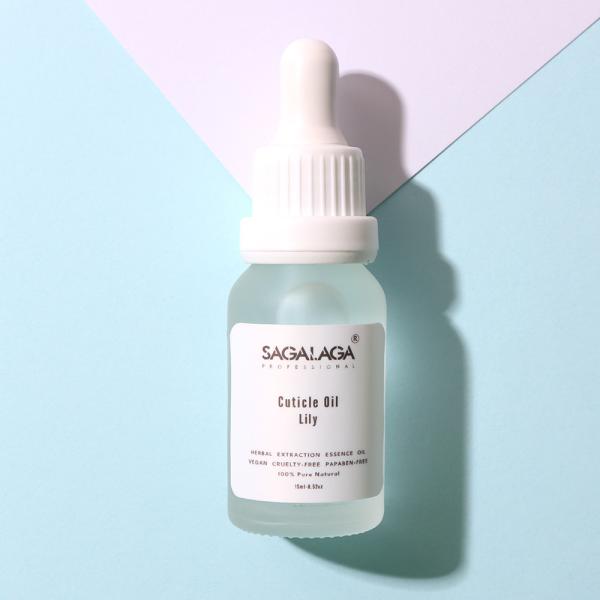 Unique Nails Organic Vitamin E Cuticle Oil with Dropper Bottle Environmental Protection Material