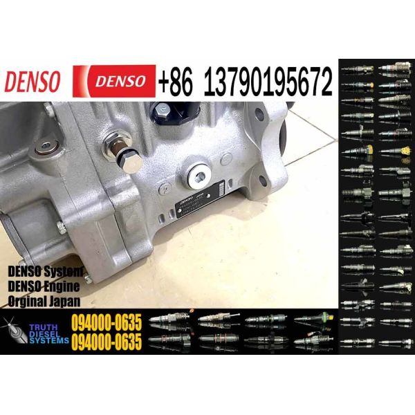 Excavator PC2000-8 Diesel Pump 12V140E Engine Fuel Pump 094000-0635 6219-71-1121 For Komatsu