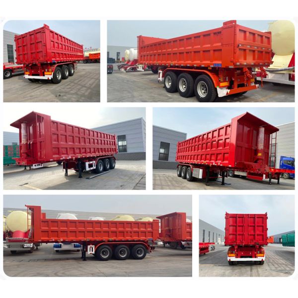 Utility Tipper Semi-Trailer Bodies Dump Trailer with After-sales Service Support