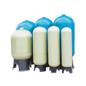 Resistencia a la corrosión de la resina epoxi de alta resistencia de la fibra de vidrio del tanque de agua del ablandador de agua