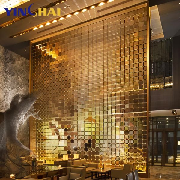 Soundproof Glass Room Divider Panels for Hotel Lobby And Restaurant Customizable