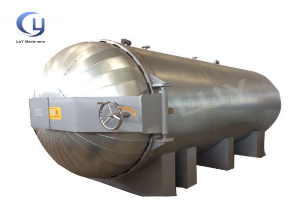 Impregnation Pressure Wood Heat Treatment Equipment Passed Government Test No Crack
