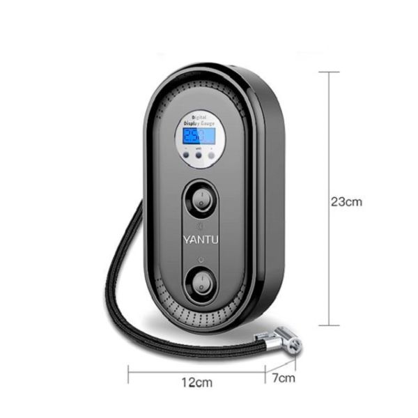 Emergency Light Function Included Portable Air Pump for Car Tire Inflators