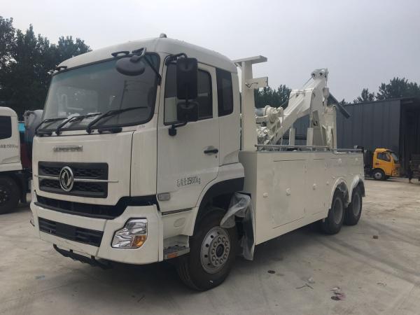 6x4 Heavy Recovery Truck , Road Wrecker Truck With Right Hand Drive / Left Hand Drive