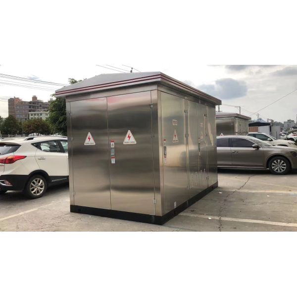 35KV Oil Immersed Power Transformer Full Encapsulated MV Distribution Solution