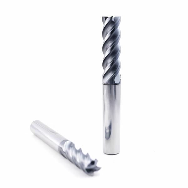 8mm Carbide Flat End Mill 4 Flute for Alloy Stainless Steel