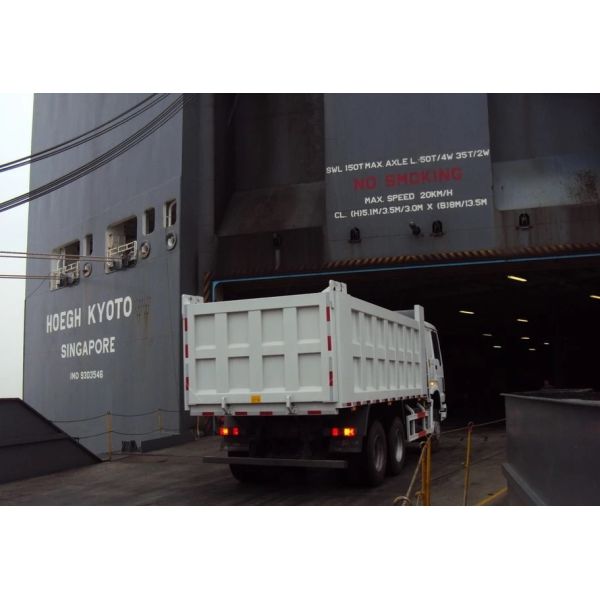 HOWO 4X2 Drive 336 hp 10 wheels euro 2 standard dump truck for morden transport