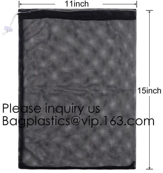 Biodegradable Drawstring Laundry Bag customzied, Logo Printed Poly Hotel, Travel Laundry belonging Bag