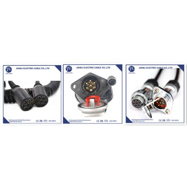 Water Tanker Truck 7 PIN Connecct Deutsch Plug Customized Extension Cable