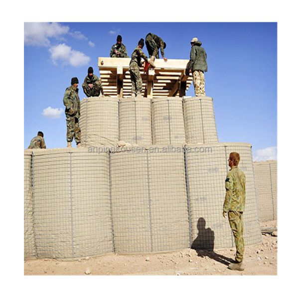 Galvanized Wire Welding Processing Service Defensive Barrier for Sand Wall Barrier