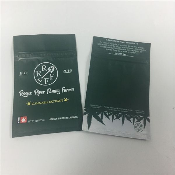 Digital que imprime Preroll Mylar de empaquetado brillante empaqueta el empaquetado común modificado para requisitos particulares del cigarro Ziplock de la prueba del olor del papel de aluminio