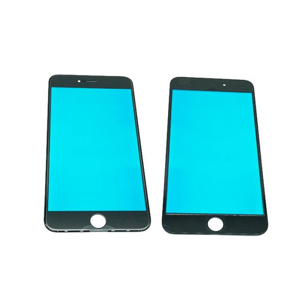 Неподдельный мобильный телефон С6 покрывает заднюю сторону обложки батареи с голубым стеклом двери