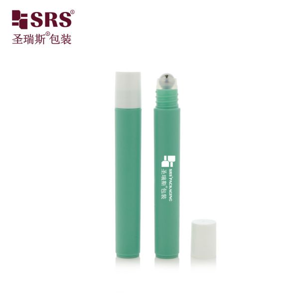 RPP-10ML(C) Tall And Thin PP Plastic PP Matte Finished Empty Roller Bottle With