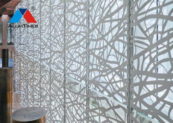 Fireproof Decorative Aluminium Screen Panels For Apartment External Wall Decoration