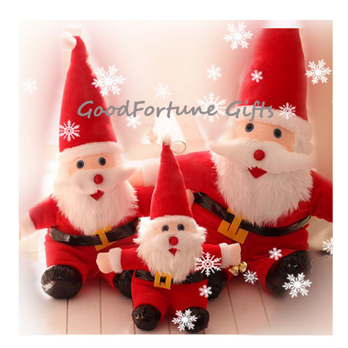 plush stuffed santa clause doll toy decor christmas gift souvenir