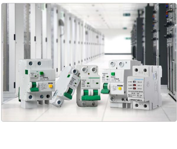 DC 400V 3P C Style High Breaking MCB for Lighting and Motor Protection System