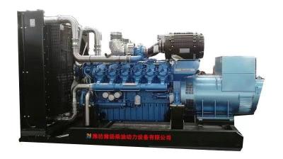 Type de carburant Générateur diesel Weichai avec niveau sonore ≤ 75 dB A 7m