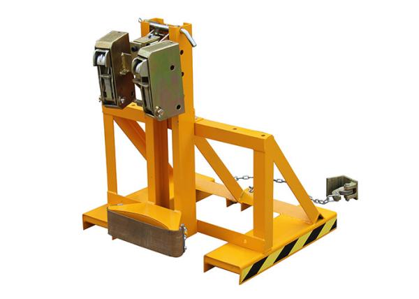 Capacidade de carga 500Kg dos grabberes do cilindro da Borracha-correia de Eagle Grip Forklift Mounted do dobro de DG500B