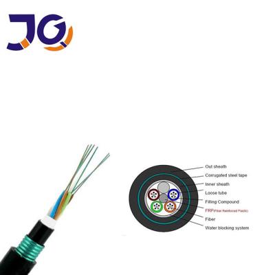 Cabo de fibra ótica blindado exterior de GYTA53 2-288cores