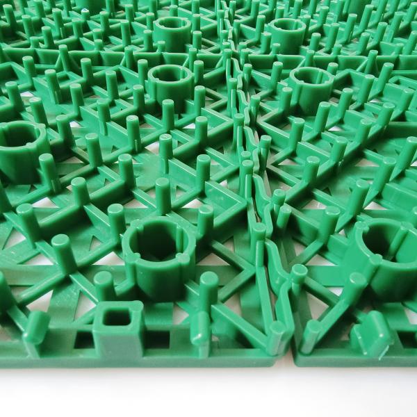Sporty Red PP Tiles for Outdoor Volleyball Tennis Badminton and Basketball Court