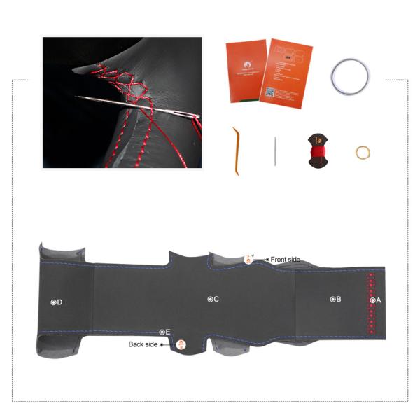 MEWANT Drop Shipping For Saab 9-3 2006-2011/ 9-5 2006-2009 Luxury Fashion Steering Wheel Botom Covers Under Steering Wheel
